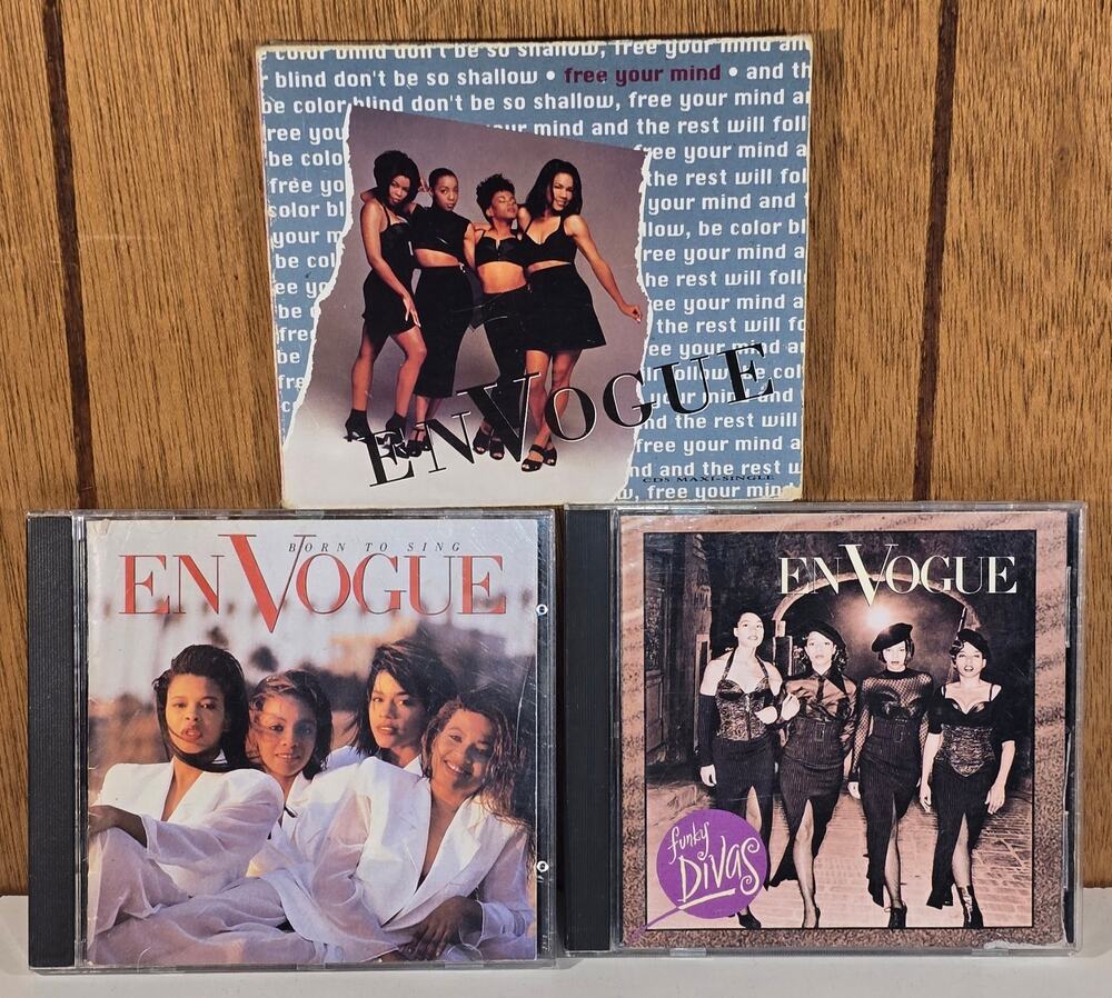 En Vogue CD Lot Born to Sing Funky Divas Free Your Mind